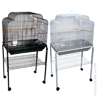 Avi One 660A Fancy Top Bird Cage With Stand 66x38x120cm Assorted Colour