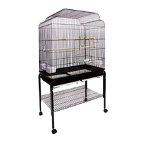 Avi One 860 Bird Cage Fancy Top With Stand 86x50x155cm Black