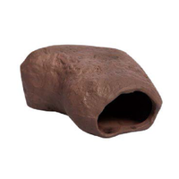 Reptile One Ceramic Hide Walnut 13x6.2x8.5cm 46824