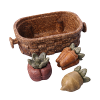 Pet One Small Animal Treat Vegetable Basket 4pc 20512