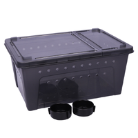 Reptile One Transportation Box Small 26x18x11cm Smokey Black 10035