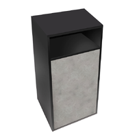 Aqua One Aquanano 55 Cabinet Black / Concrete Door 40x40x88cm 56001BK-S