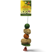 Birdie Nibbler Peanut With Melon Kabob Small