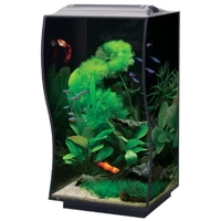 Bioscape Curve Nano Aquarium Black 50x36x36cm