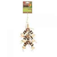 Birdie Naturals Natural Hanging Rings 45x19cm BRD310