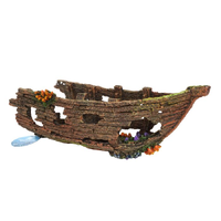 Bioscape Old Shipwreck Stern 32x14x12cm BIS479