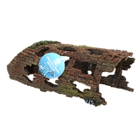 Bioscape Old Shipwreck Bow 29x14x12cm BIS480