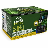 Bioscape Pond 5-IN-1 Fountain Filter System with UV 2000Lph