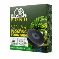 Bioscape Pond Floating Solar Fountain 16cm