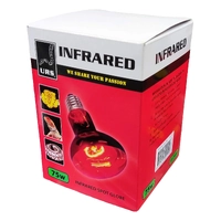 URS Infrared Heat Lamp 75w Globe