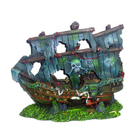 Petworx S Pirate Shipwreck 20cm CH2252S