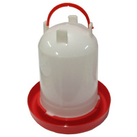 Petworx Red & White Bird Drinker 3L