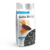 Aqua Natural Betta World Polished Black Pebble 350ml