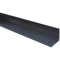 12mm Plastic Edge Corner Strip Black 1m