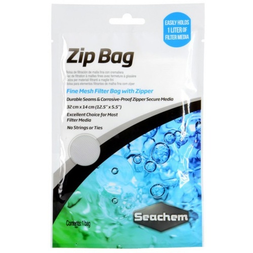 Seachem Zip Bag 12.5" X 5.5"