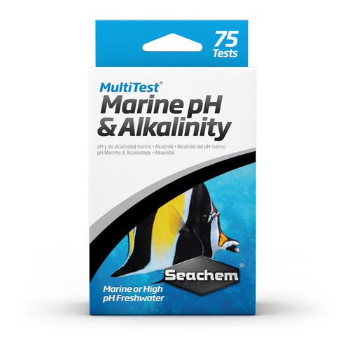 Seachem MultiTest Marine PH & Alkalinity Test Kit