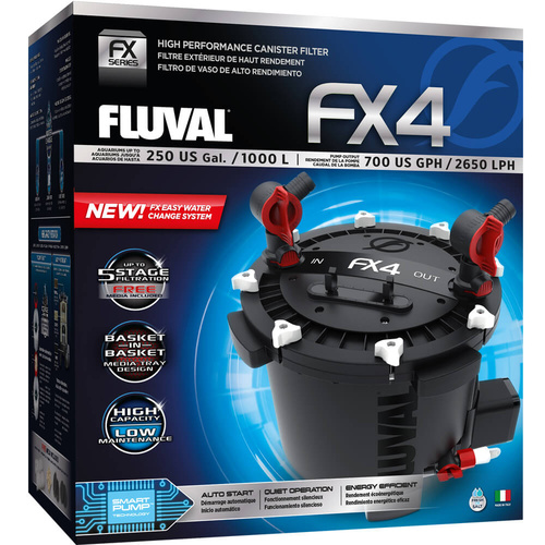 Fluval FX4 Super Filter 2650L/H Canister
