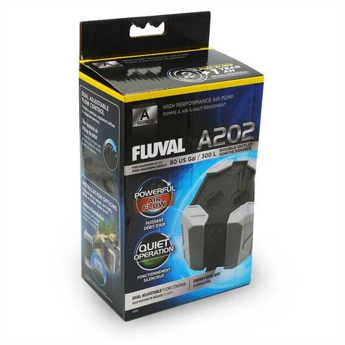 Fluval Pro Air Pump Twin Outlet A202