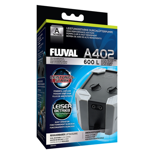 Fluval Pro Air Pump Twin Outlet A402