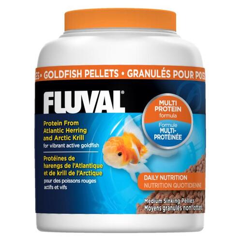 Fluval Goldfish Sinking Pellets Medium 340g 3mm