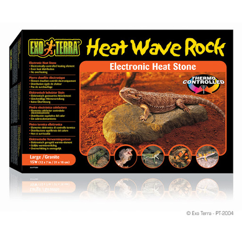 Exo Terra Heat Wave Rock 10w Heating Rock Medium 15.5x15.5cm