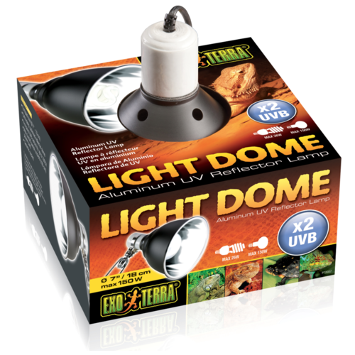 Exo-Terra Light Dome 18cm Aluminum Light Reflector