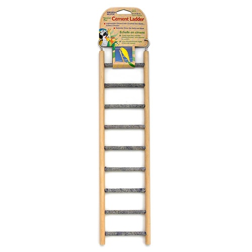Penn Plax Cement Ladder with Wood Frame 9 Step BA243