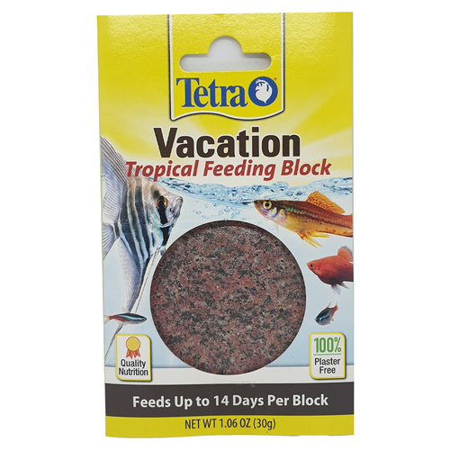 Tetra Vacation Tropical Feeding Block 30g 14 Days