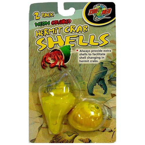 Zoo Med Neon Hermit Crab Shells 2 Pack
