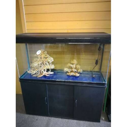 Petworx Scenic 800 Aquarium and Cabinet Black 125L