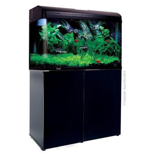 Aqua One Aquastyle 850 165L Black With Cabinet