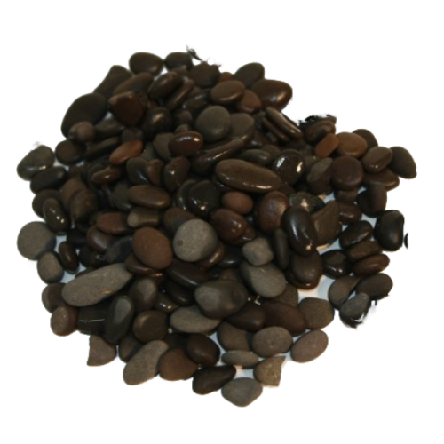 Showmaster 20Kg Natural Midnight Black Pebbles