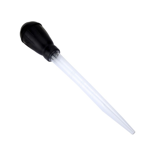 Aquarium Large Pipette Dropper 43cm Black 50ml