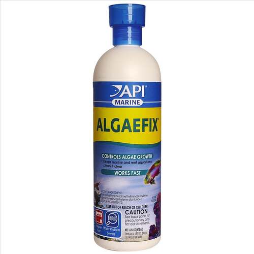 Api Algaefix Marine 473Ml Saltwater Algae Fix Reef Aquarium
