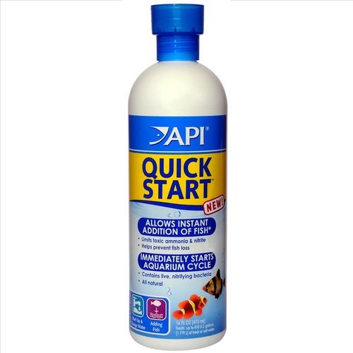 Api Quick Start 473Ml Bacteria For New Tanks Cycle Maintenance 