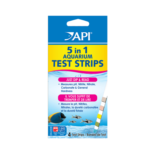API 5 In 1 Test Strips 4pk