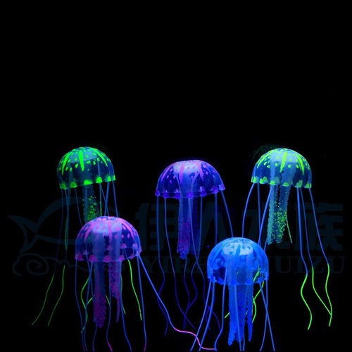 Floating Jellyfish Assorted Colour Glowing Artificial