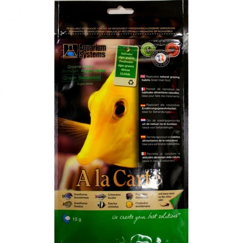 Aquarium Systems A La Carte Green Seaweed 15g