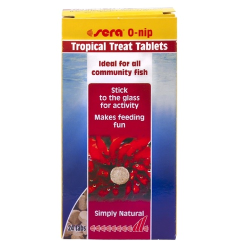 Sera O-Nip Tropical Treat Tablets 24pk
