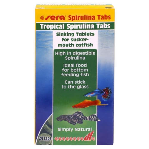 Sera Tropical Spirulina Tabs 24pk
