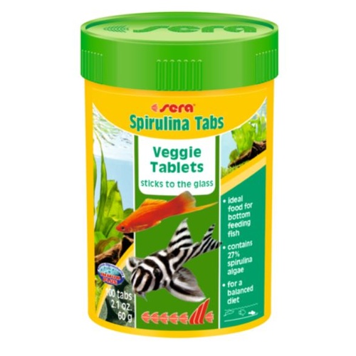 Sera Spirulina Tabs Nature 100tabs 60g