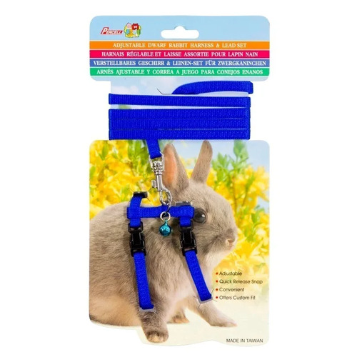 Percell Rabbit Harness Assorted Colour