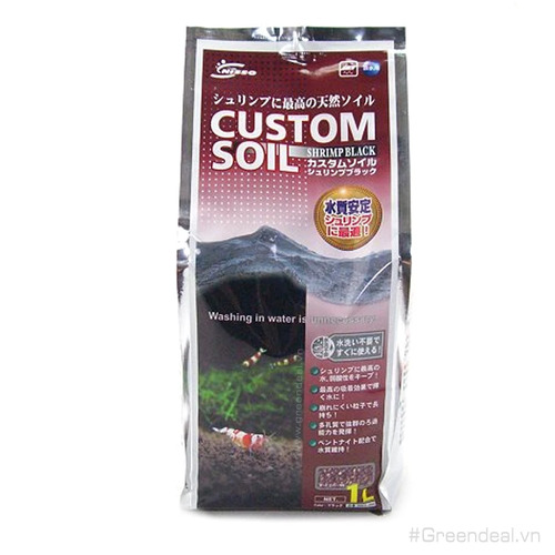 Nisso Custom Shrimp Soil Black 1L