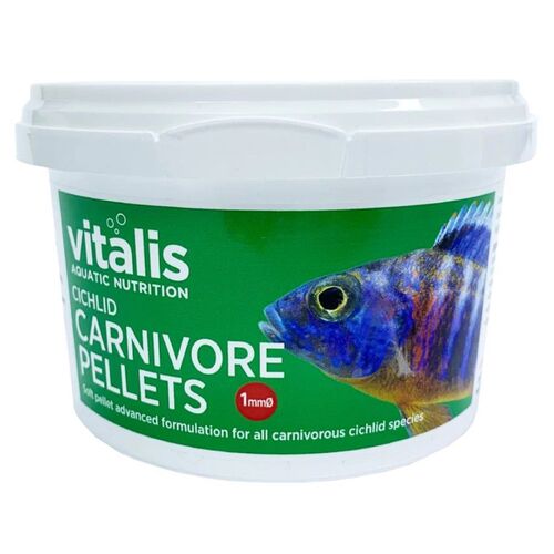 Vitalis Cichlid Carnivore Pellets 1mm 140g