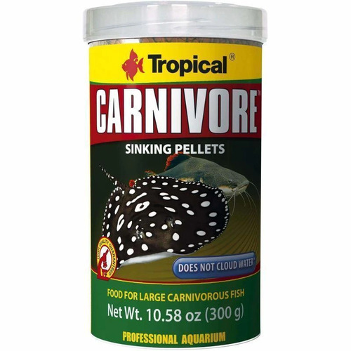 Tropical Carnivore Pellets Sinking 300G