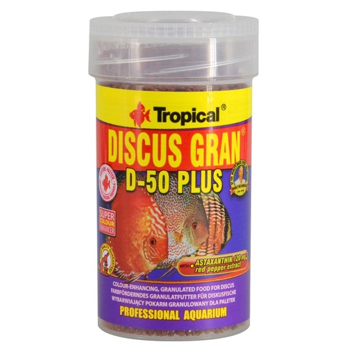 Tropical Discus Gran D-50 Plus 110g