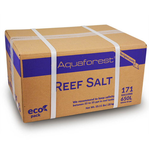 Aquaforest Reef Salt 25Kg Box Aquaforest