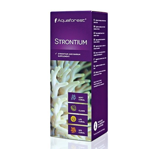Aquaforest Strontium 10Ml Supplement For Skeletal Strength And Branching Coral Reef Aqua Forest