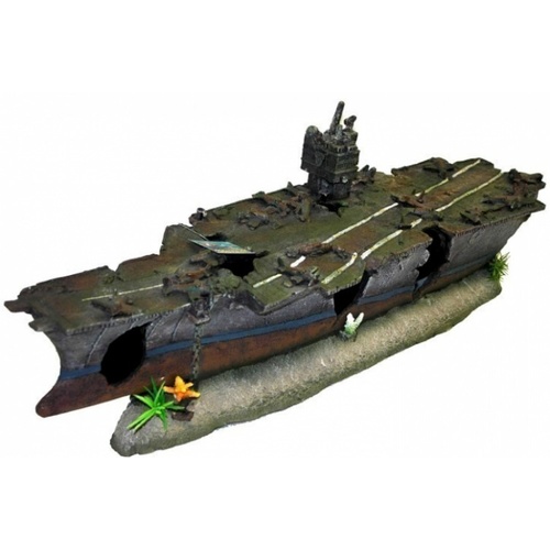 Lost City Large Aircraft Carrier 70X18X25Cm F2009