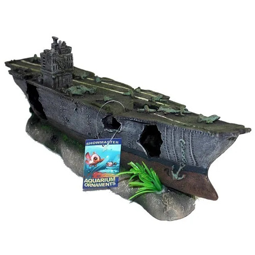 Lost City Aircraft Carrier 40X11X15Cm F2010